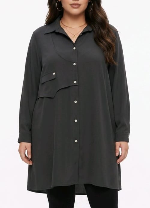 camicia mini abito Sophia curvy