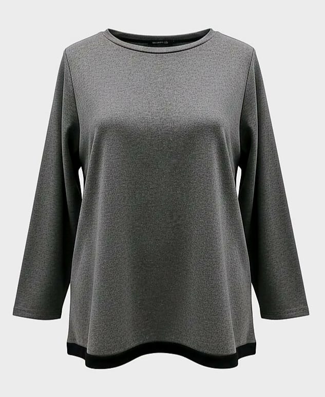 felpa morbida grigia Sophia 